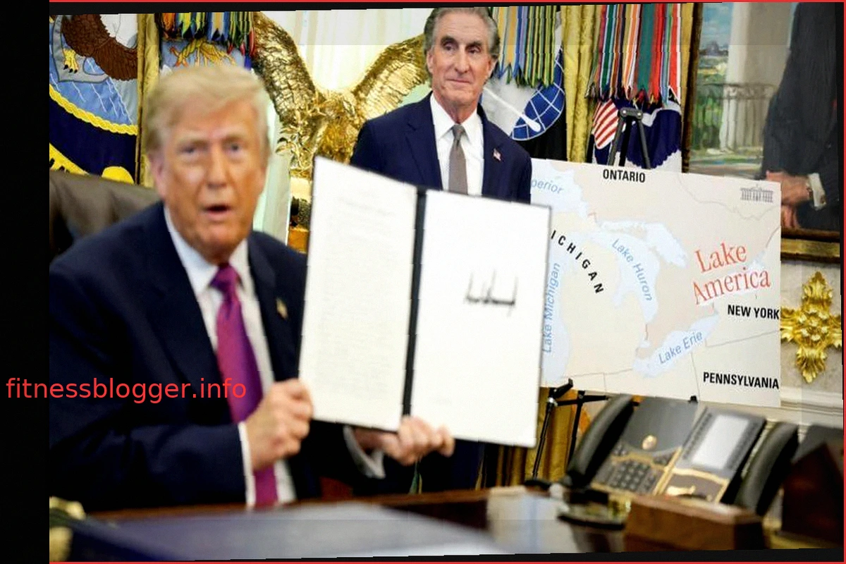 Трамп переименовал озеро Онтарио в Озеро Америка